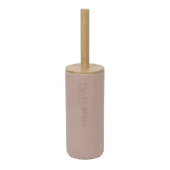 Baderomssett pastell rosa/beige