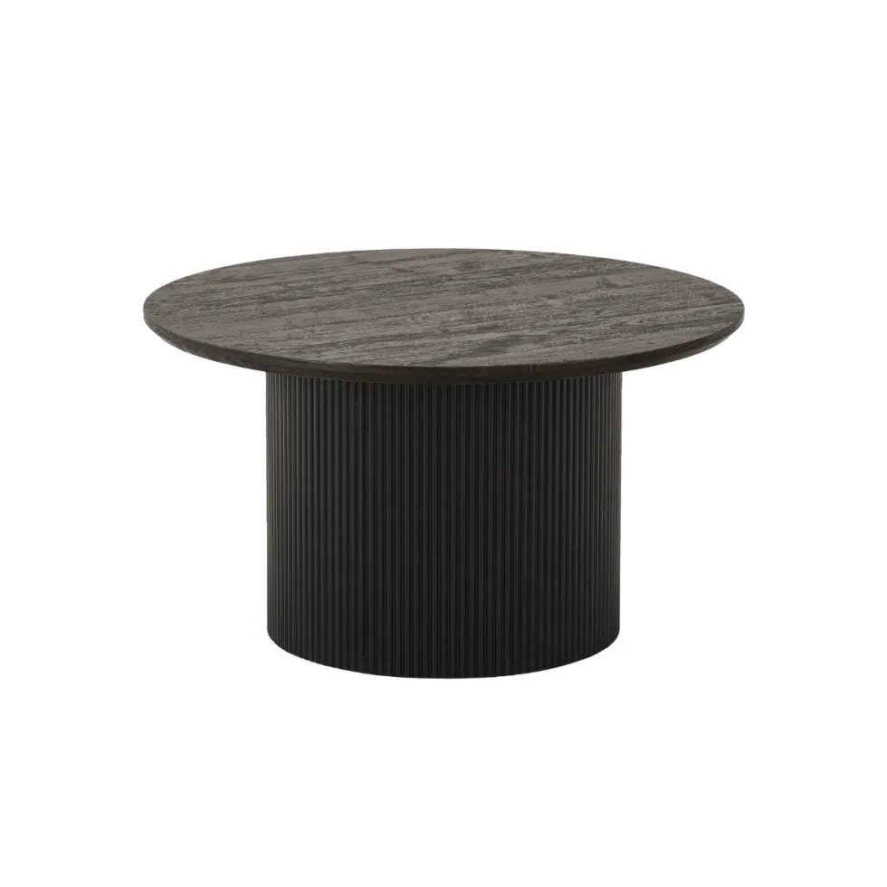 Boavista sofabord mørk brun ø80 cm