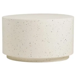 Bonn sofabord fiberclay terrazzo-look ø70 cm