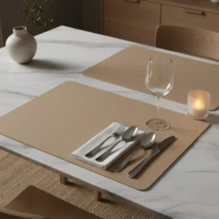 Bordbrikke taupe 45 x 30 cm
