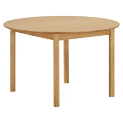 Bundaberg uttrekkbart spisebord eikefiner 120–220 cm