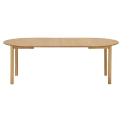 Bundaberg uttrekkbart spisebord eikefiner 120–220 cm