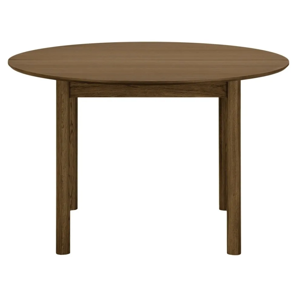 Bundaberg uttrekkbart spisebord eikefinér røkt 120-220 cm