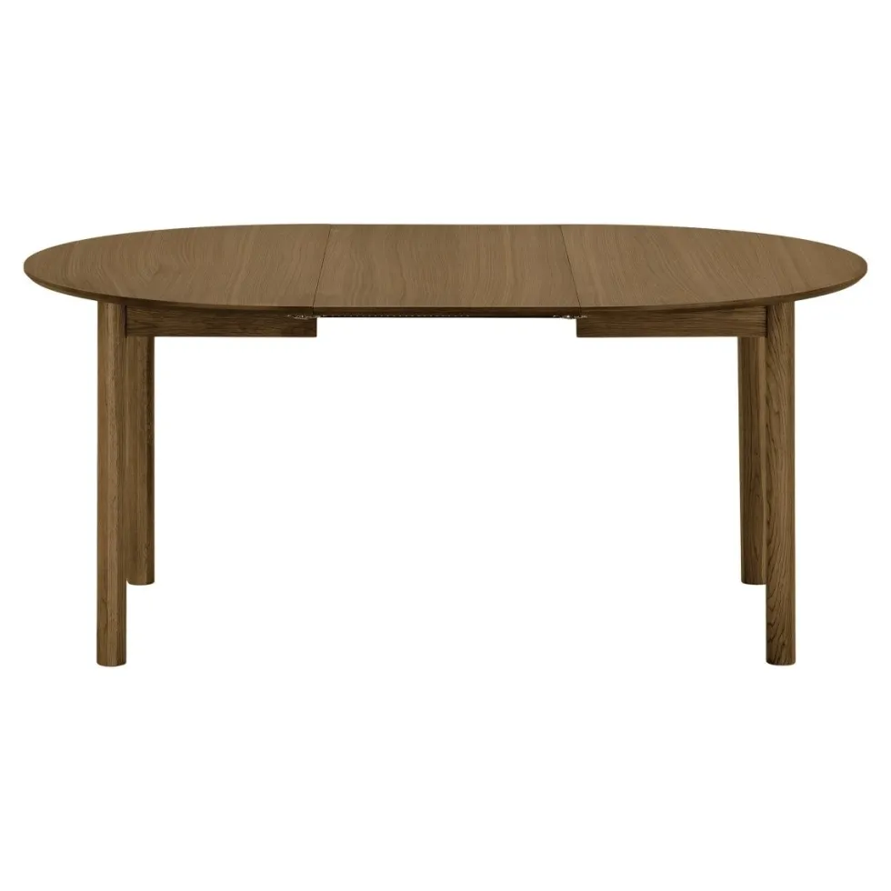 Bundaberg uttrekkbart spisebord eikefinér røkt 120-220 cm