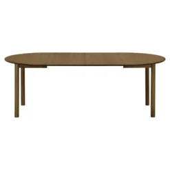 Bundaberg uttrekkbart spisebord eikefinér røkt 120-220 cm
