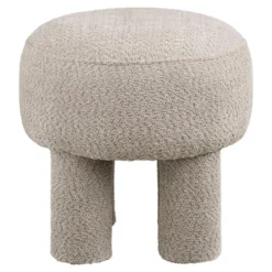 Canberra puff mørk sand ø43 cm