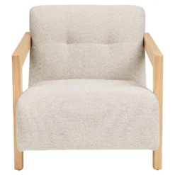 Caracas loungestol med armlener beige