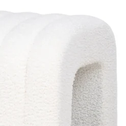 Colma puff hvit 42 x 41 x 36 cm