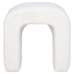 Colma puff hvit 42 x 41 x 36 cm