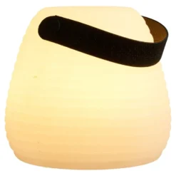 Derry LED lampe hvit 13 cm, oppladbar