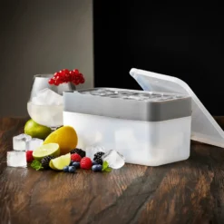Isbitform med oppbevaring og lokk stor