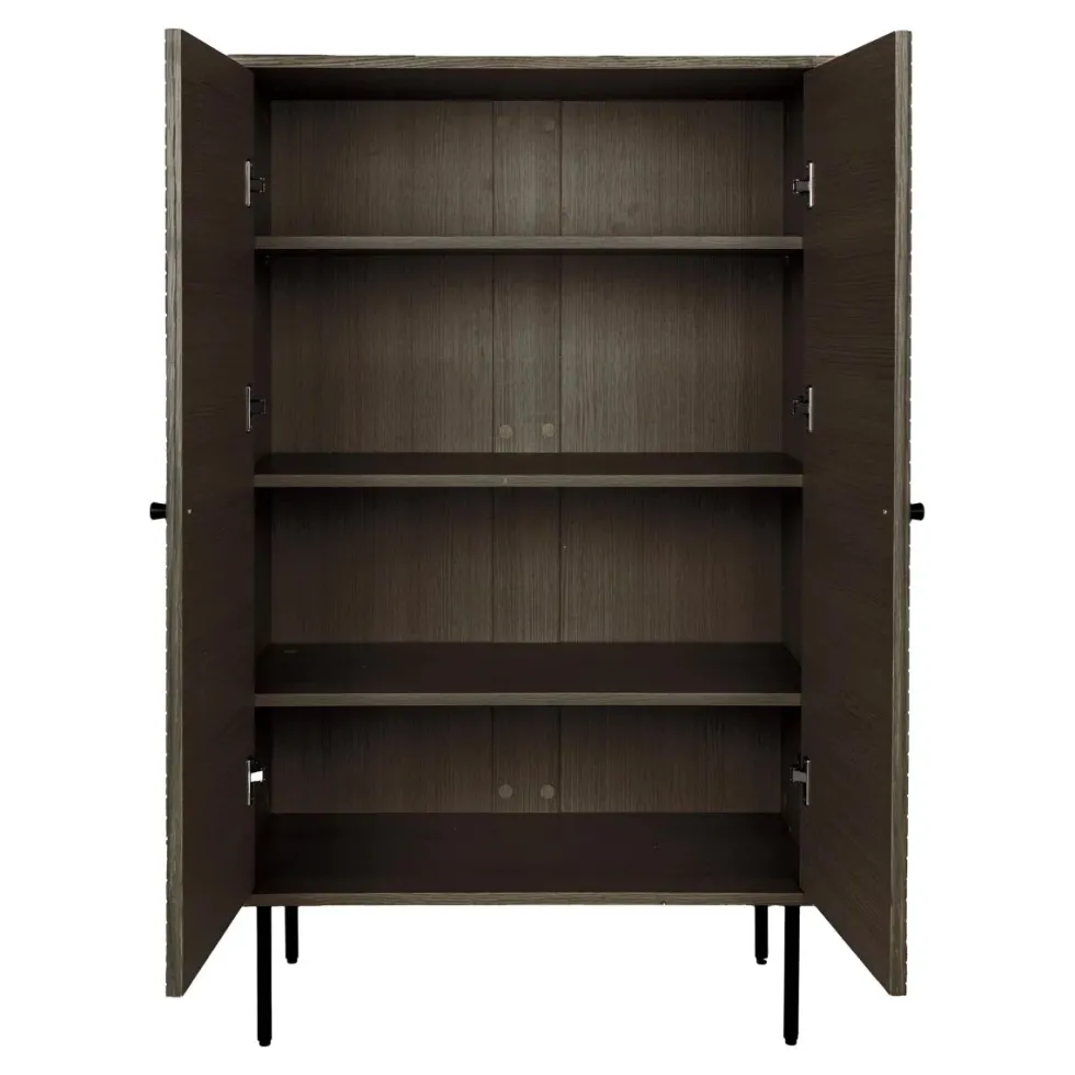 Kyoto skap smoked oak 80 x 40 x 130 cm