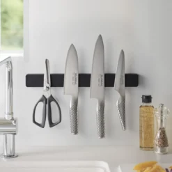 Magnetisk knivholder sort