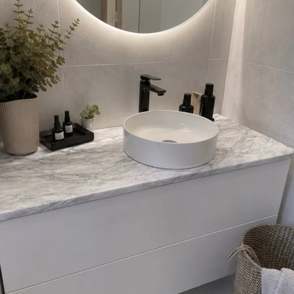 Marmor romeo grå kontaktplast