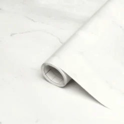 Marmor romeo hvit matt kontaktplast