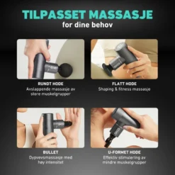 Massasjepistol F3 grå