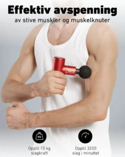Massasjepistol F3 rød