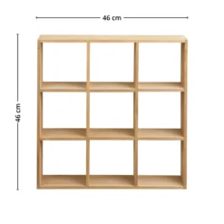 Moss vegghylle furu natur 46 x 10 x 46 cm