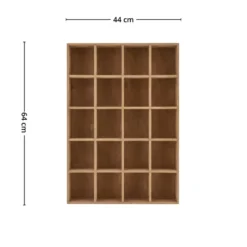 Moss vegghylle furu natur 44 x 10 x 63 cm