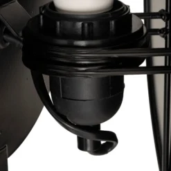 Mysti vegglampe sort reversibel 30,5 cm