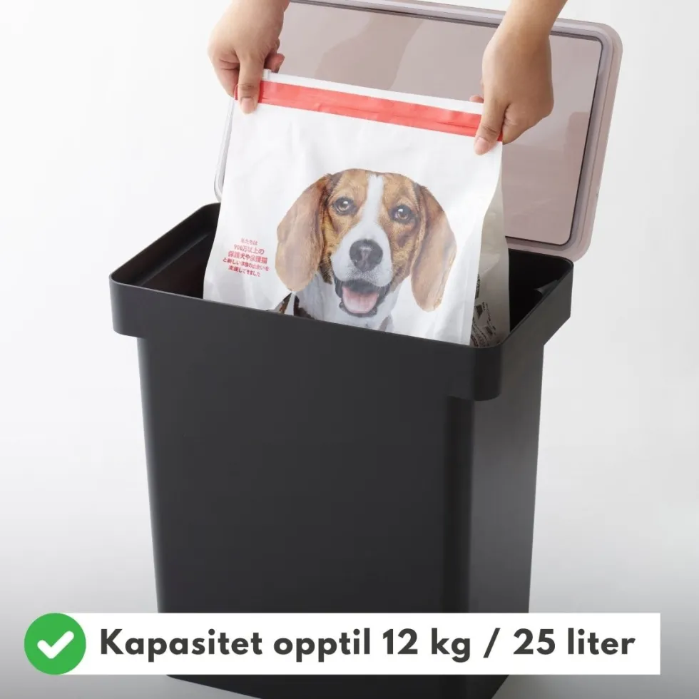 Oppbevaringsboks dyrefor sort