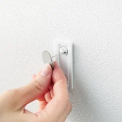 Oppbevaringsboks til vegg hvit 60 cm