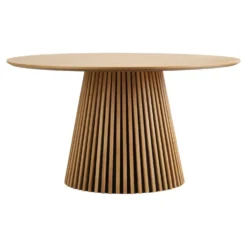 Osaka spisebord natur eikefiner ø140 cm
