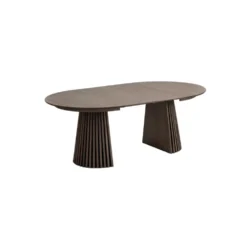 Osaka uttrekkbart spisebord smoked oak 120–200 cm
