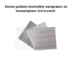 Pakke Grå treverk kontaktplast