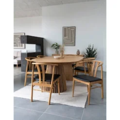 2-pk Artenara spisestol oak veneer