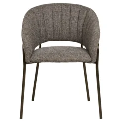 2-pk Costa spisestol mørk grå