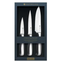 3-pk Knivsett i rustfritt stål Acero