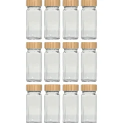 12-pk Krydderglass, firkantet