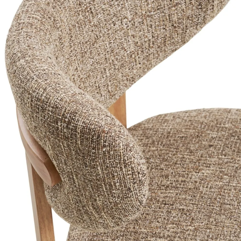 2-pk Recco spisestol eikefarget