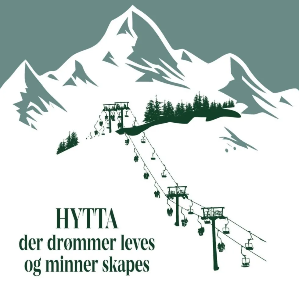 20-pk Servietter "Hytta" leves