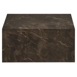 Prague sofabord brun 60 x 80 x 40 cm