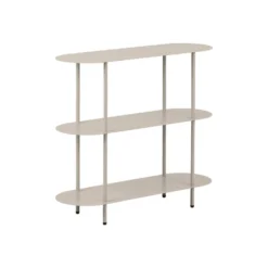 Rieti bokhylle 3 hyller sand 90 x 31 x 81 cm