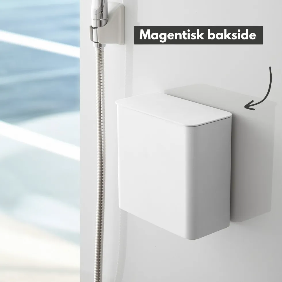 Smart sett til vaskemaskin hvit, 2 deler