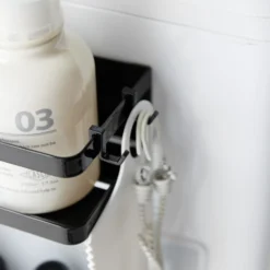 Smart sett til vaskemaskin sort, 2 deler