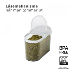 SmartStore Flip oppbevaringsboks med lokk 1,1 L