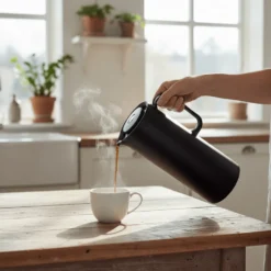 Termokanne sort 1L