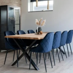 Toulon spisebord natur eik 240 cm