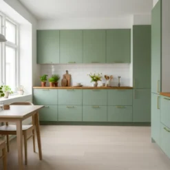 Uni matt Jade green kontaktplast