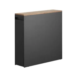 Uttrekkbar oppbevaringshylle sort, 55 x 56 cm